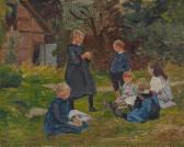 KALLMORGEN Friedrich 1856-1924,Children in the Garden,Van Ham DE 2020-11-19