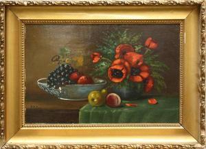 KALMAN B,Still Life of Flowers and Fruit,Clars Auction Gallery US 2009-06-06