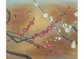 KAMAKURA Hideo 1930,Red and White Plum,Mainichi Auction JP 2018-08-03