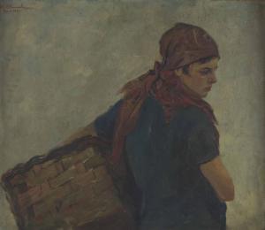 Kamel youssef 1891-1971,Untitled,1928,Christie's GB 2014-03-19