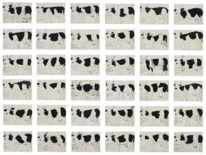 KAMLANDER Franz 1920-1999,UNTITLED (36 COWS),Christie's GB 2024-03-01