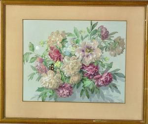KAMMERER C 1878-1959,«Bouquet de fleurs»,1930,Salles de ventes Pillet FR 2012-11-25