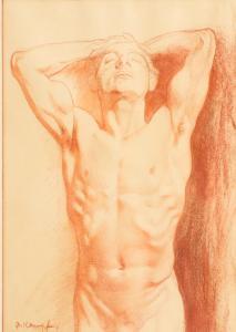 KAMPF Arthur 1864-1950,Study of a Young Man,Ripley Auctions US 2023-07-01
