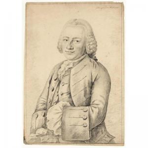 KAMPHUISEN Gerrit,two half-length portraits: a gentleman, wearing la,1765,Sotheby's 2005-11-16