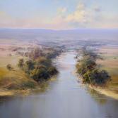 KANDIS Chris 1966,The Plains of the Murray Valley,Elder Fine Art AU 2020-07-07