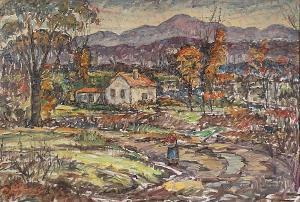 KANDYLIS Michalis 1909,landscape,Sotheby's GB 2004-12-14