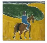 KANE Michael 1935-2010,Figure on Horseback,1963,Adams IE 2019-11-19