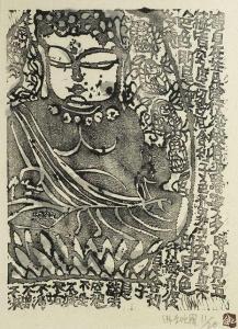 KANEKO Yoshiro,Zwei Holzdrucke mit Darstellung des Buddha,Nagel DE 2009-05-08