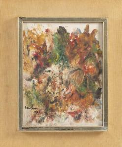 KANER Sam 1924-1990,Abstract,1963,Eldred's US 2021-03-04