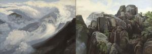 KANG CHUNG 1947,Cloudy Mountain No. 4,1995,Christie's GB 2013-05-26