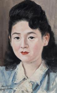 KANGO Kajiwara 1900-1900,Portrait of a woman,Quinn's US 2009-09-19