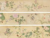 KANGSHOU Zhou,FLOWERS,1850,Sotheby's GB 2014-03-20