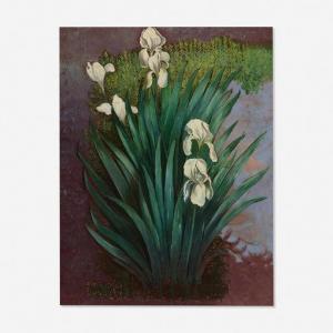 Kantor Morris 1876-1974,White Irises,1931,Rago Arts and Auction Center US 2020-09-23