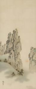 KANZAN Shimomura 1873-1930,Mt. Horai,Mainichi Auction JP 2023-04-29