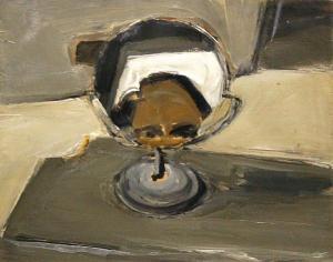 KAPIT Wynn,Self portrait in a shaving mirror,Bonhams GB 2008-08-24