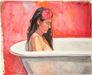 KAPLAN Daniel 1965,Untitled (Woman in Bath Tub) 
and  
Untitled (Woma,Stair Galleries US 2015-07-25