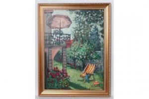 KAPLOUN Boris 1958,My garden,Dickins GB 2015-09-12