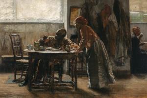 KAPPES Alfred 1850-1894,A Good Meal,1887,Altermann Gallery US 2016-12-02