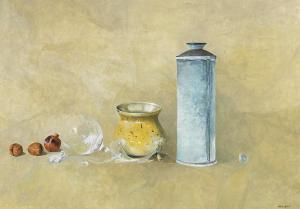 KARABULUT Hikmet,“Still life”,1953,Alif Art TR 2013-05-26