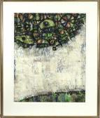 KARCZEWSKI Jan 1931,Untitled,1966,Butterscotch Auction Gallery US 2014-11-16
