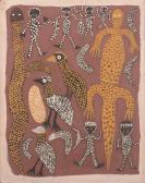 KAREDADA Lily Mindildil 1937,Untitled (Bush Animals),1990,Leonard Joel AU 2016-05-19