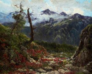 KAREL Klar 1866-1919,An Alpine Landscape,Palais Dorotheum AT 2012-11-24