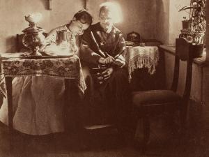 KARELIN Andrei 1837-1906,Granddaughter & Grandmother,Auctionata DE 2014-06-13