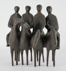 KARLHEINZ Goedtke 1915-1995,Four horseman,Bellmans Fine Art Auctioneers GB 2022-11-15