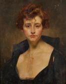 KARLOVSZKY Bertalan 1858-1939,Portrait of a lady,20th century,Rosebery's GB 2019-07-17