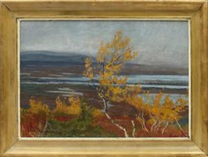 KARLSSON STIG Ante 1885-1967,Jämtländskt landskap,1911,Uppsala Auction SE 2015-10-13