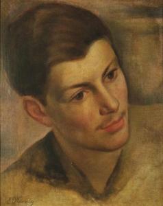 KARNIEJ Edward 1890-1942,Portret młodzieńca,20th century,Rempex PL 2020-03-18