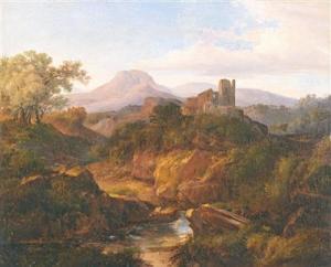 KAROLY Marko 1791-1860,Landscape with Village,Palais Dorotheum AT 2018-09-18