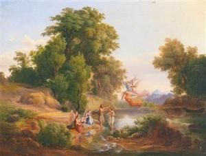 KAROLY Marko 1791-1860,The Baptism of Christ in the Jordan,Palais Dorotheum AT 2018-09-18