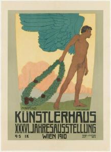 KARPELLUS Adolf 1869-1919,KÜNSTLERHAUS XXXVI,1910,Swann Galleries US 2020-06-18