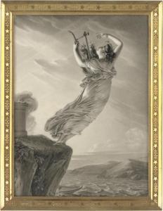 KARPFF Jean Jacq Casimir 1770-1829,Liebestod der Sappho,1803,Galerie Bassenge DE 2023-11-30