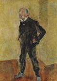 KARSTEN Ludwig Peter,Portrait of the Artist Olaf Gulbransson,1902,Bruun Rasmussen 2017-03-07