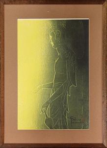 KASAMATSU Shiro 1898-1991,Kudara Kannon,1960,Clars Auction Gallery US 2013-03-16