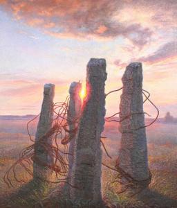 KASATKIN Nikolai 1932,Sunset (Traces of Civilization),2004,Shapiro Auctions US 2009-11-22