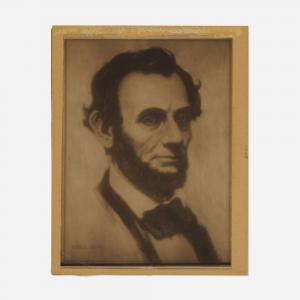 KASEBIER Gertrude Stanton,Portrait of Abraham Lincoln,1924,Los Angeles Modern Auctions 2023-12-01