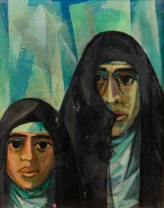 KASHLAN Mahmoud 1929,Femmes syriennes,1974,Millon & Associés FR 2016-02-20