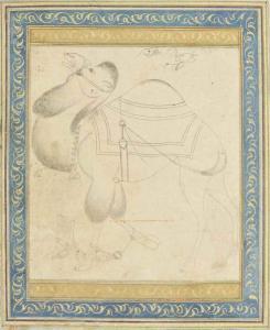 KASIM MUHAMMAD,A TETHERED CAMEL ASCRIBED,1735,Christie's GB 2016-10-21