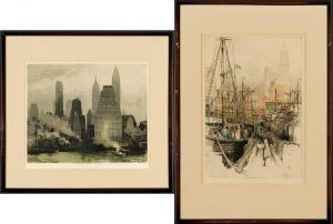KASIMIR Luigi 1881-1962,New York Fog and Mist,1936,Barridoff Auctions US 2024-04-13