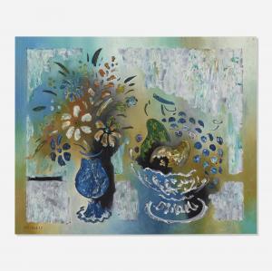 KASIULIS Vytautas 1918-1995,Still Life with Flowers and Fruit,Toomey & Co. Auctioneers US 2024-02-15