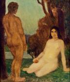 KASPARIDES Eduard 1858-1926,Adam und Eva,im Kinsky Auktionshaus AT 2009-06-23