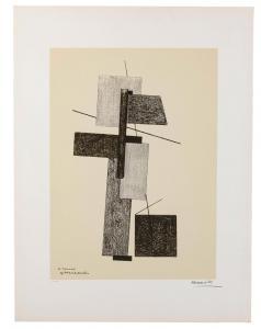 KASSAK Lajos 1887-1967,Untitled (Abstract),John Moran Auctioneers US 2018-11-13