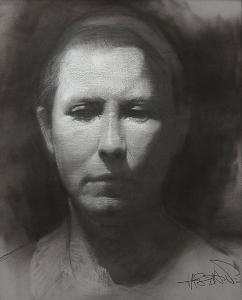 KASSAN Elisabeth 1900-1900,'Portrait of a Female Face,2011,Burchard US 2019-02-24