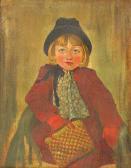 KATAY 1900-1900,Portrait d'une fille,Boisgirard & Associés FR 2011-11-23