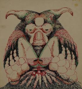 Katchhi Musa 1900,Monster,1989,Clars Auction Gallery US 2018-01-21
