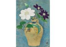 KATO EIZO 1906-1972,Flowers in early summer,Mainichi Auction JP 2021-11-12