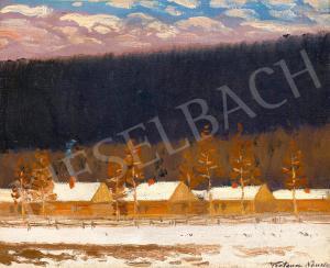 KATONA Nandor 1864-1932,Winter in the High Tatras,Kieselbach HU 2022-10-14